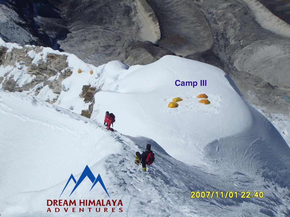 Camp III Mt. Amadablam Expedition